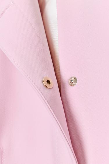 GILET À PÉPLUM - Rose de Zara - Image 8