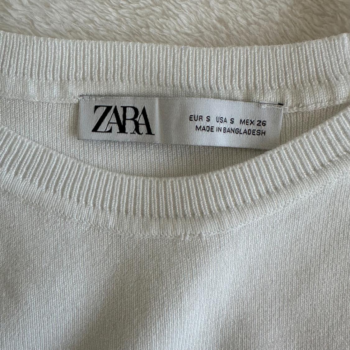 CROPPED KNIT TOP - Image 3