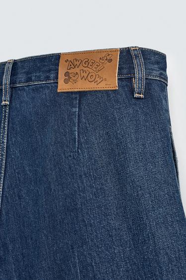 DENIM BERMUDA JORTS HARRY LAMBERT FOR ZARA X DISNEY - Indigo by Zara - Image 8