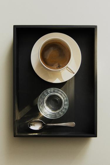 PLAIN STONEWARE TEACUP - Cream by Zara - Image 6