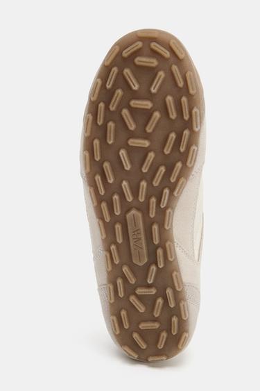 SOFT RUNNING TRAINERS - Ecru White by Zara - Image 4