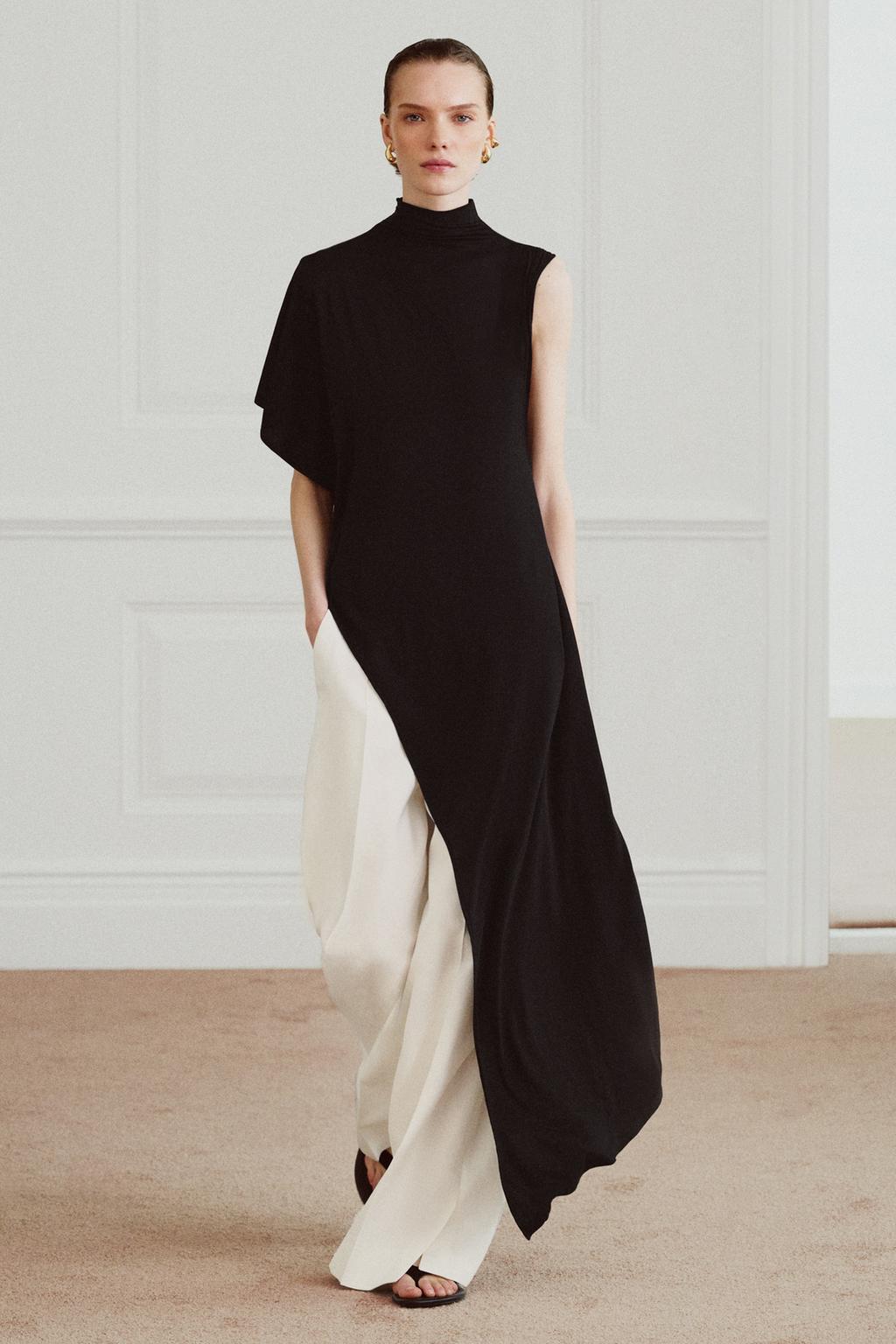 DRAPED ASYMMETRIC TOP