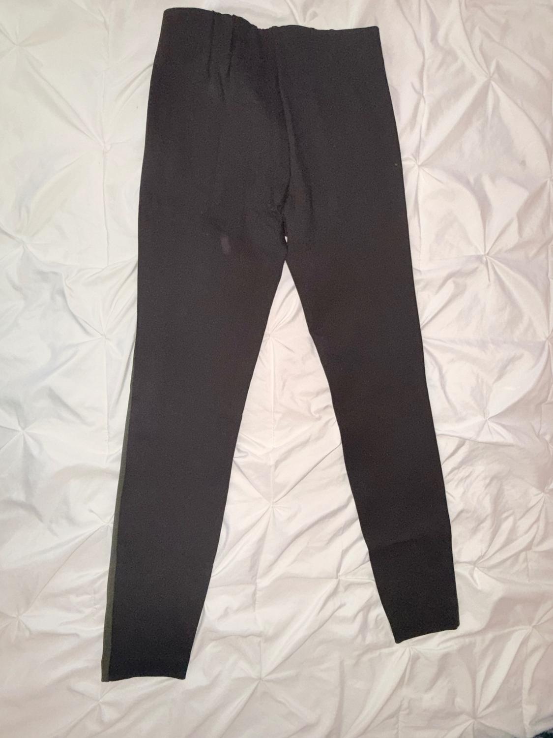 LEGGINGS WITH DOUBLE SIDE STRIPE DETAIL - Image 2