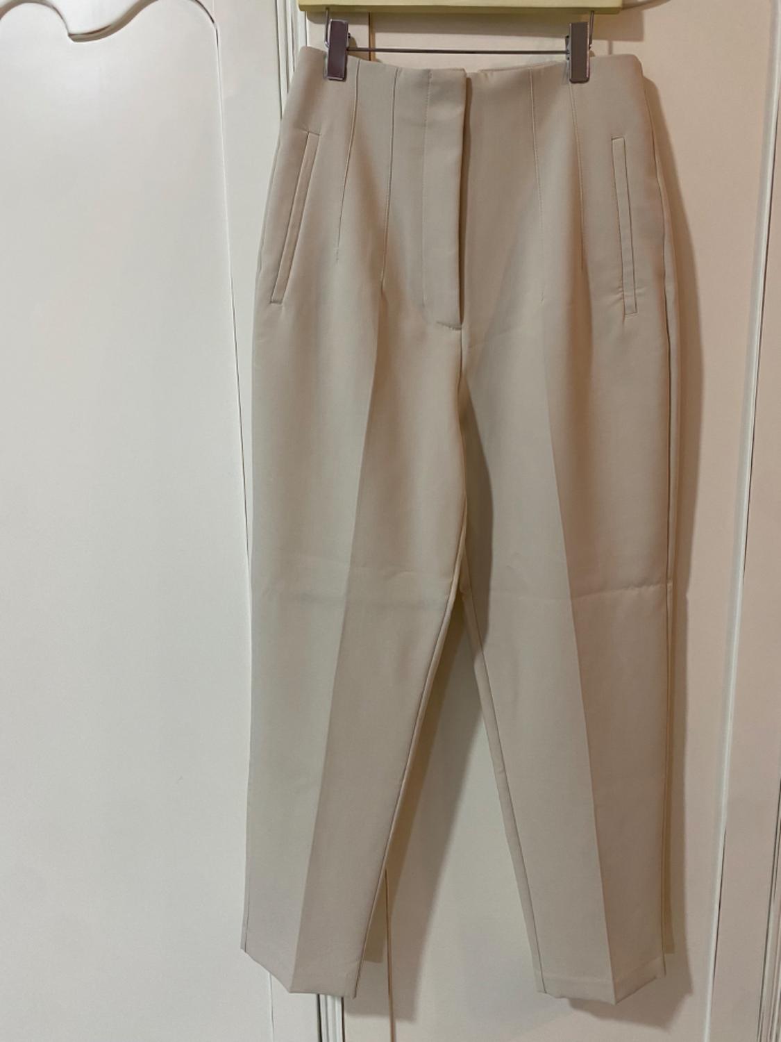 HIGH-WAIST TROUSERS