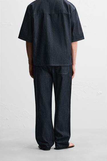 JEAN JOGGER COUPE DÉCONTRACTÉE - Indigo de Zara - Image 2