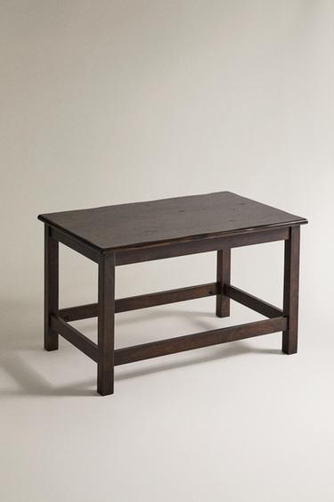 TABLE D'APPOINT EN BOIS - Marron de Zara - Image 1