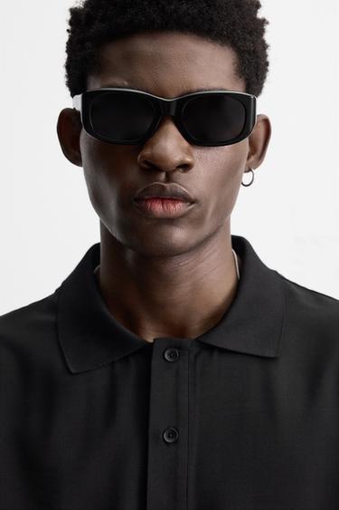 POLO FLUIDE - Noir de Zara - Image 4