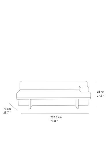 DAYBED 01 - Beige clair de Zara - Image 7