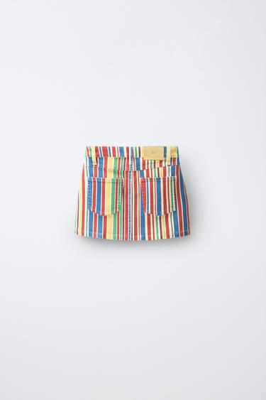STRIPED SKIRT - striped by Zara - Image 1