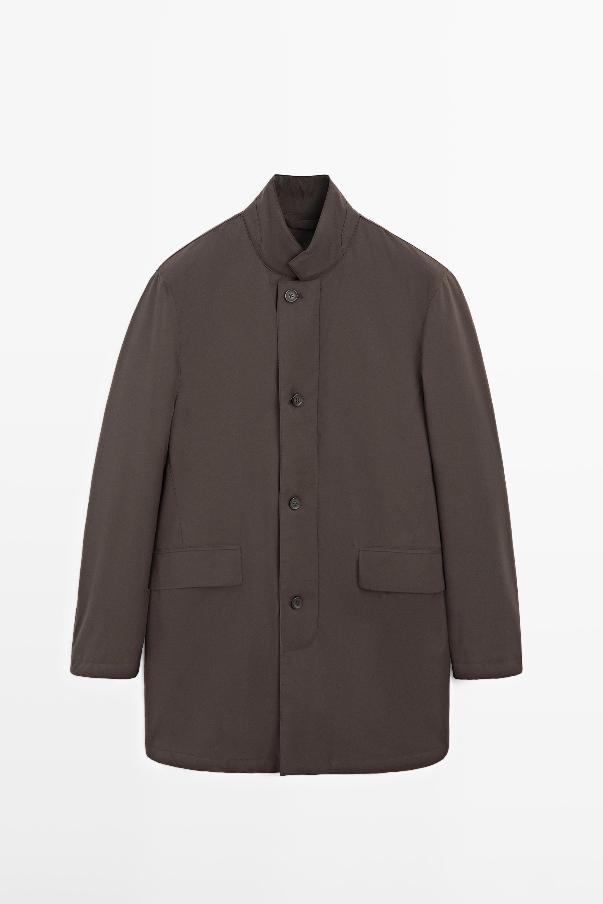 Water-repellent puffer jacket
