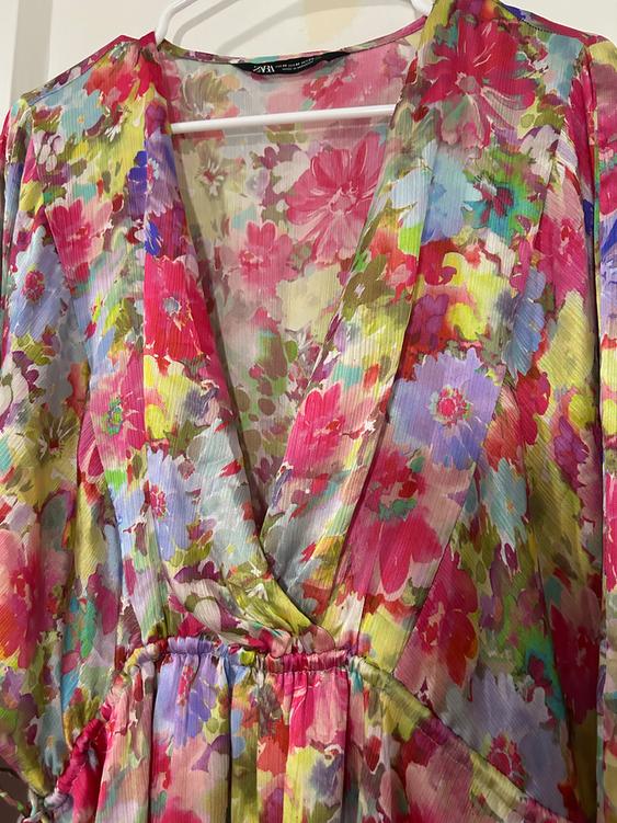 FLORAL PRINT DRESS - Image 3