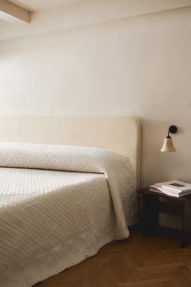 Zara COTTON VOILE QUILT | KATHARINE POLE - White