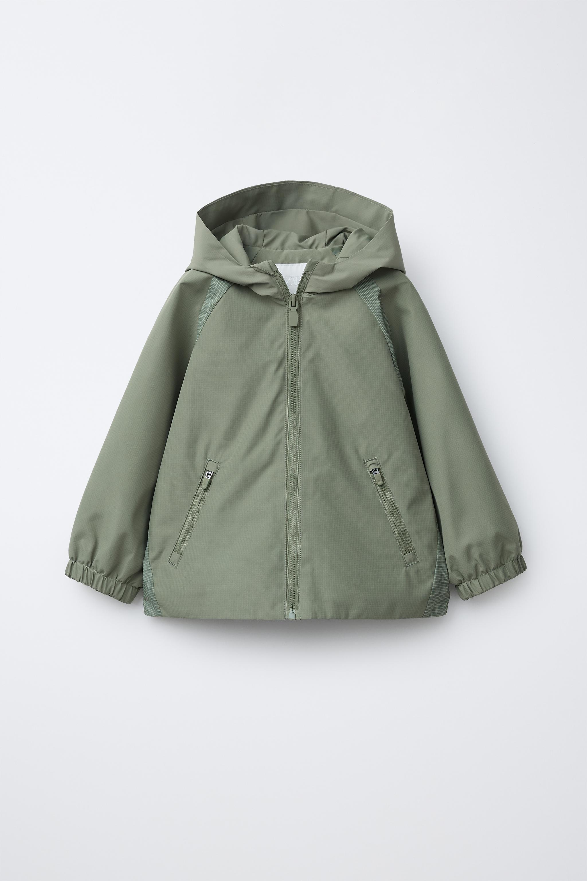 INTERLOCK WATER REPELLENT RAINCOAT - Sea green | ZARA United States
