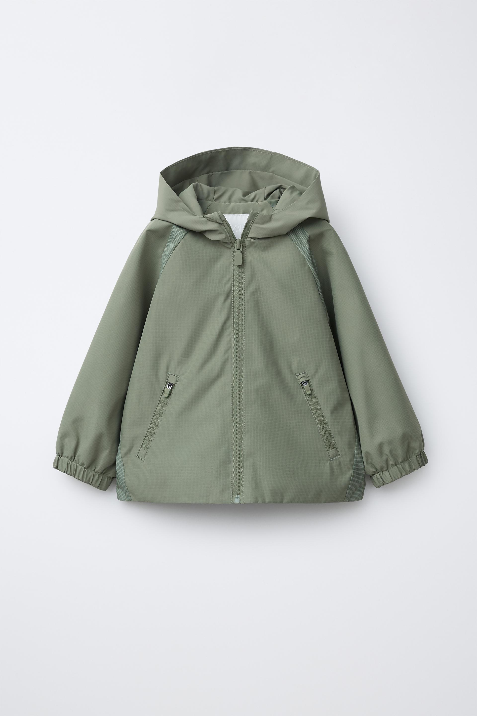 Interlock Water-Repellent Raincoat