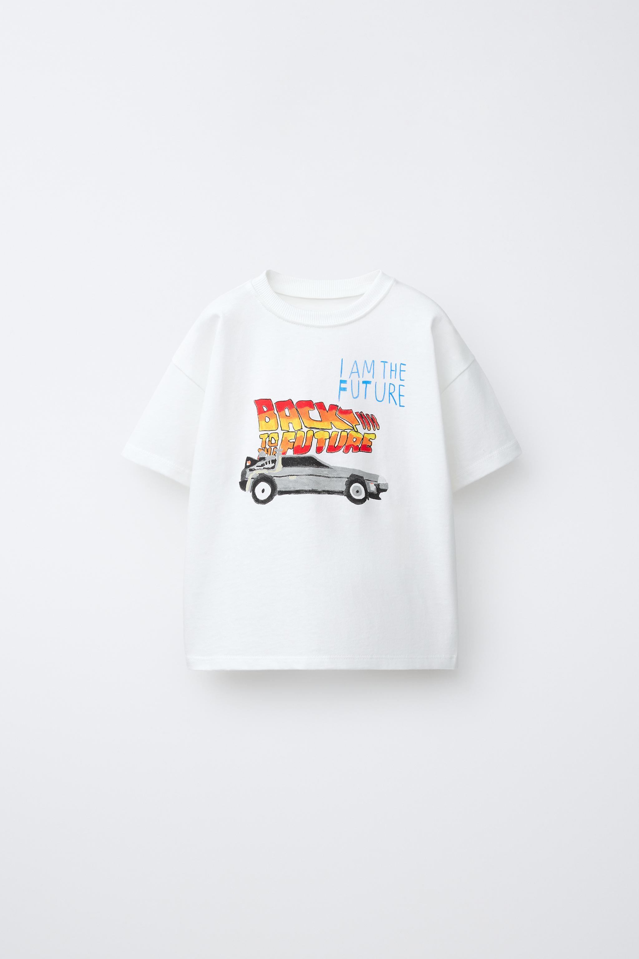 T-SHIRT ILLUSTRATION BACK TO THE FUTURE© X DYLAN´S CLUB ZARA