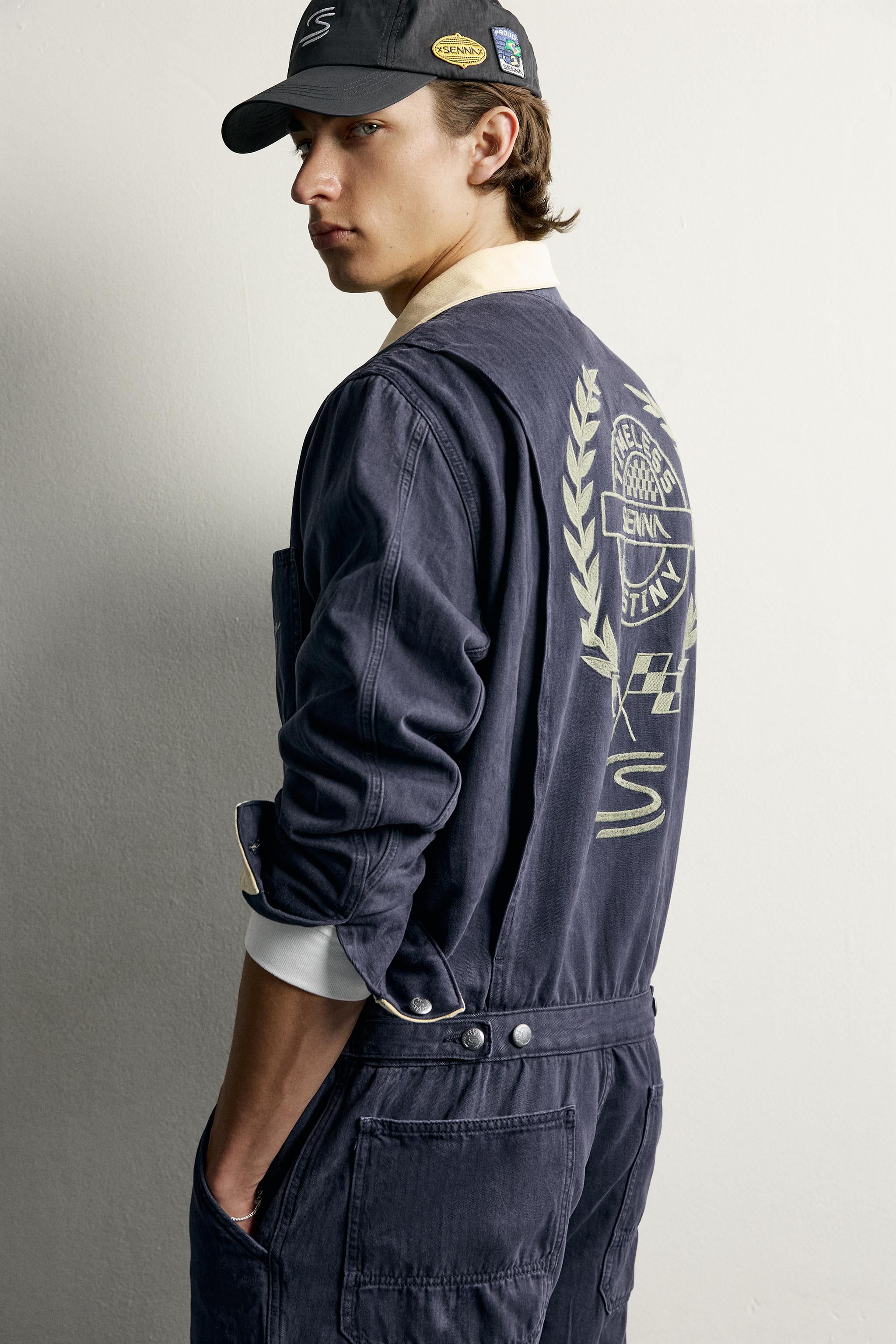 AYRTON SENNA © BRANDS OVERSIZE JUMPSUIT