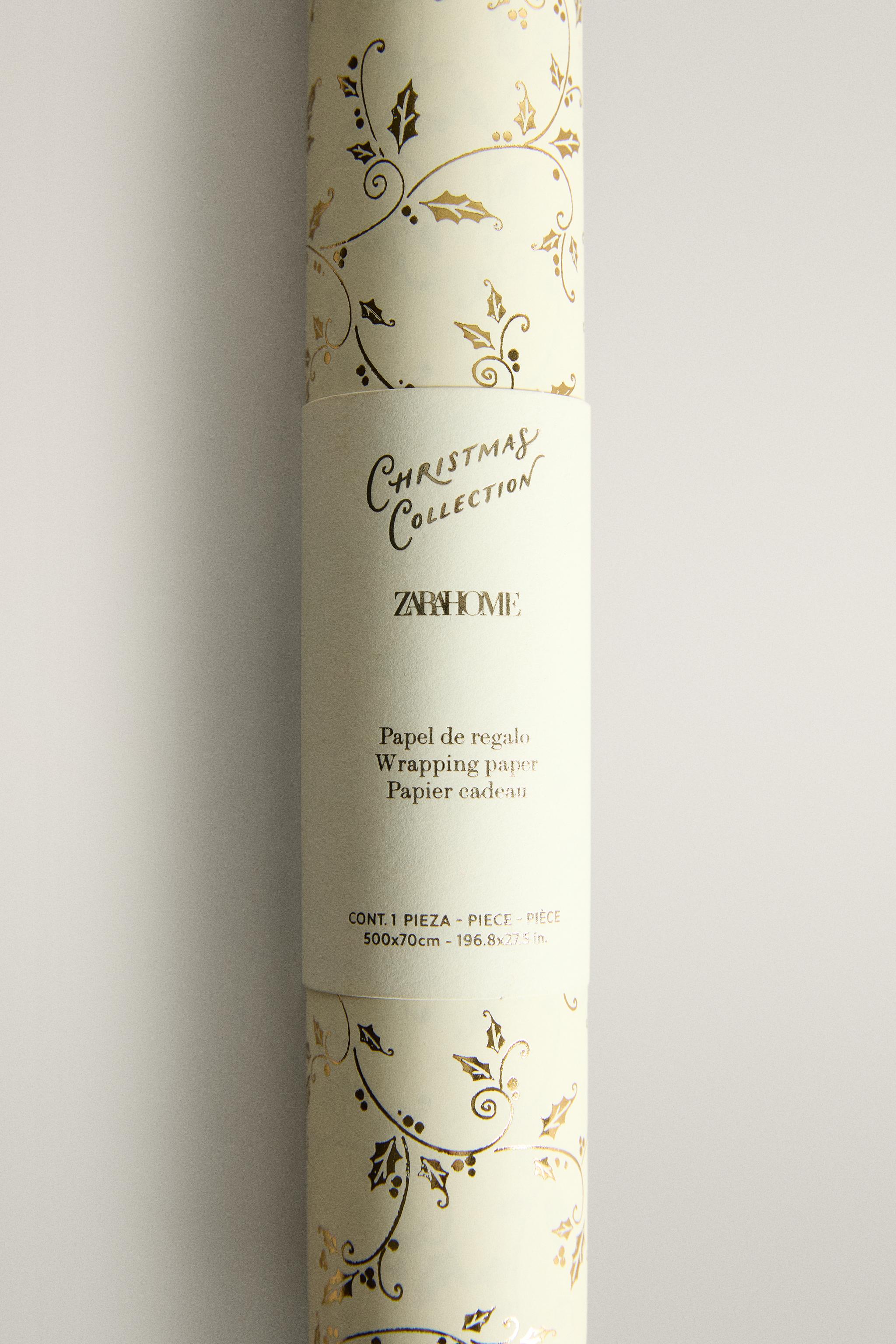 CHRISTMAS LEAF GIFT WRAP