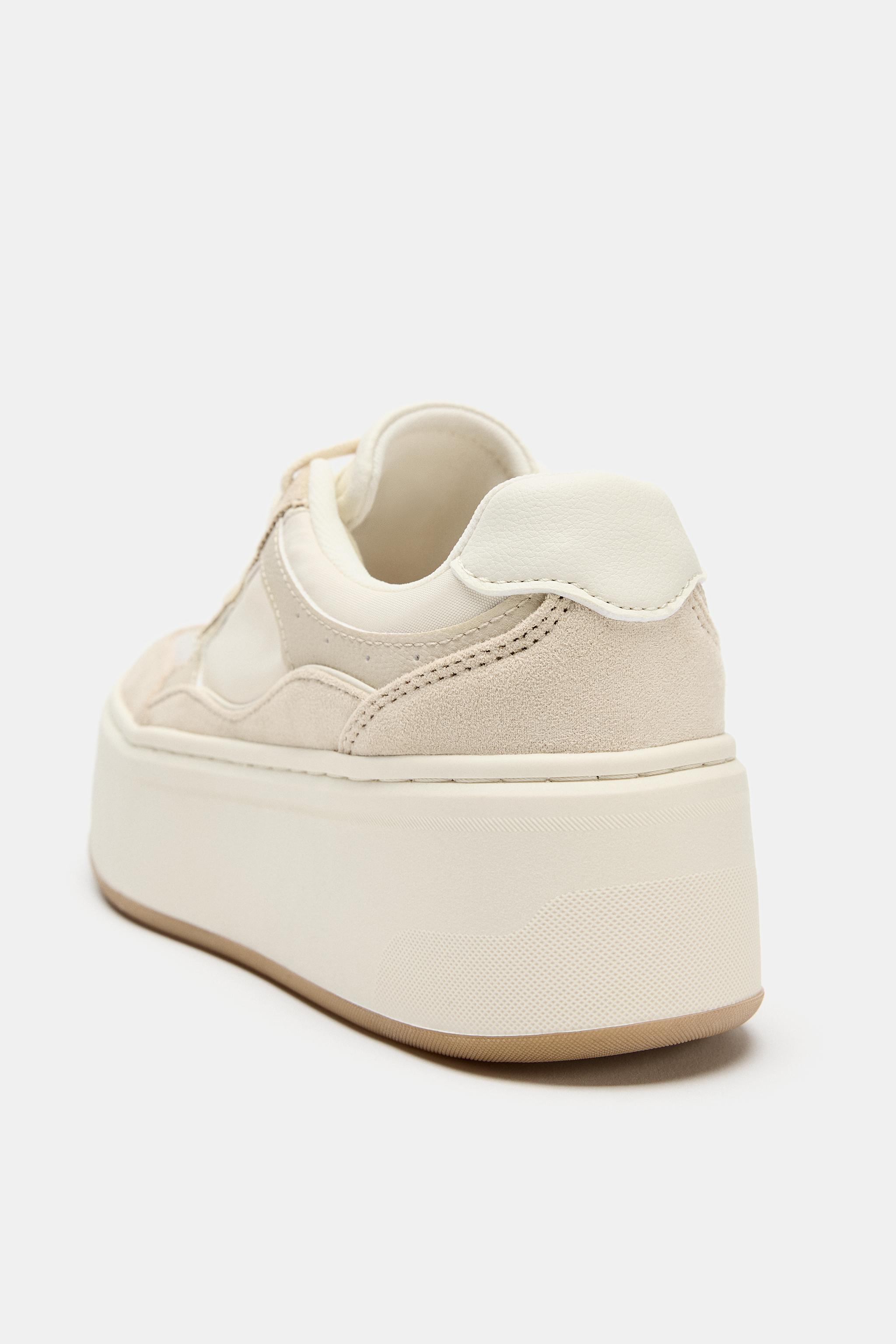 Zara PLATFORM SPOR AYAKKABI görsel 4