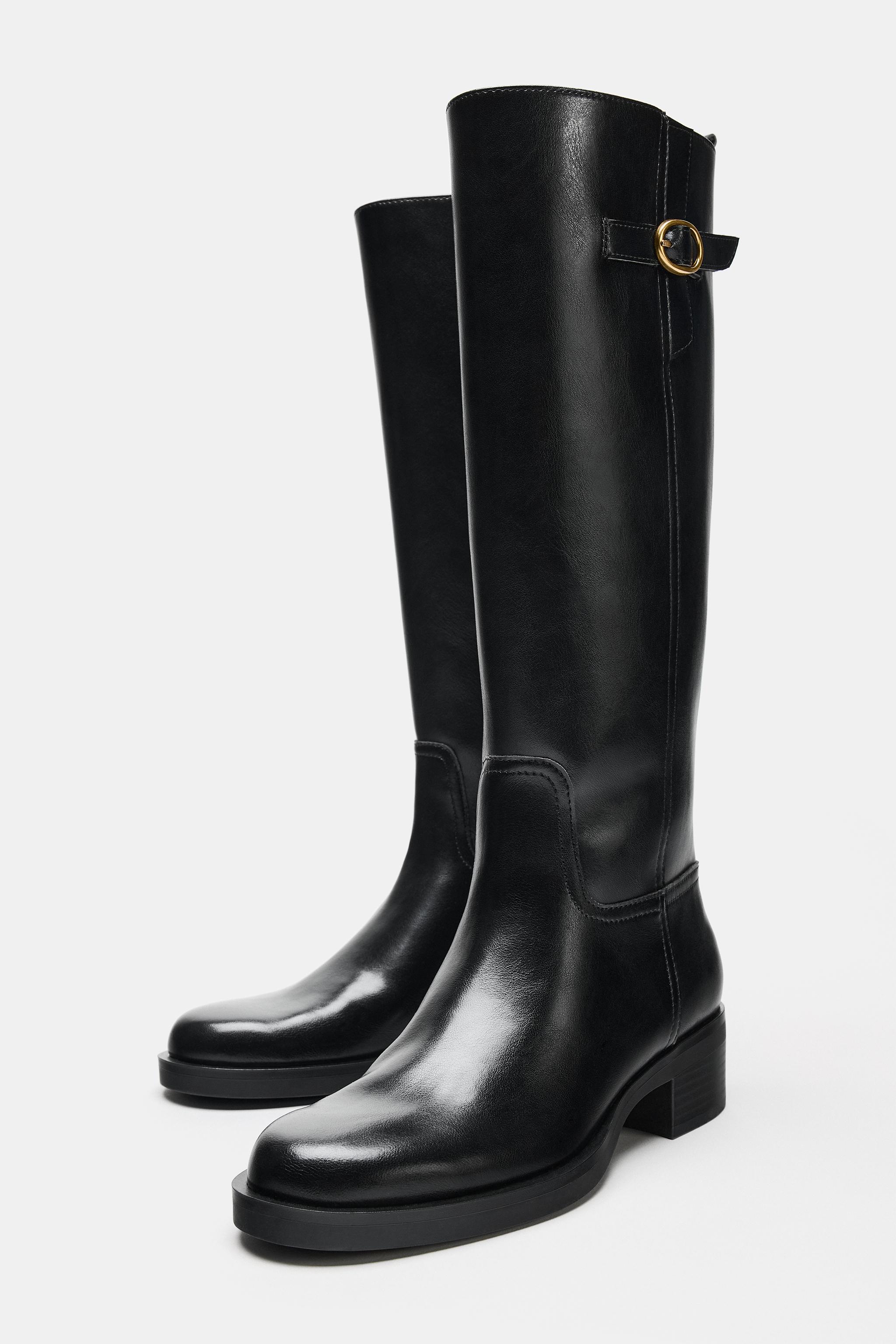 BOTTES D'ÉQUITATION À BOUCLE