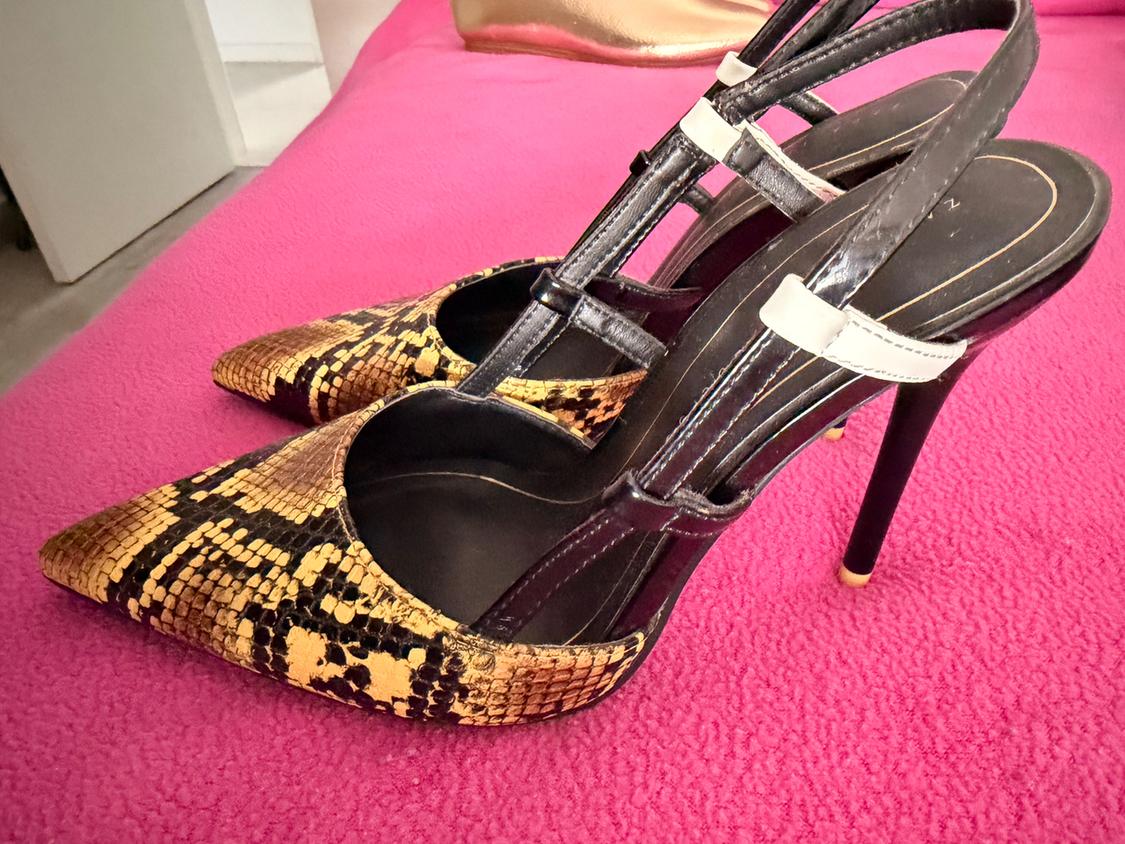 HIGH-HEEL SLINGBACK SHOES - Image 2
