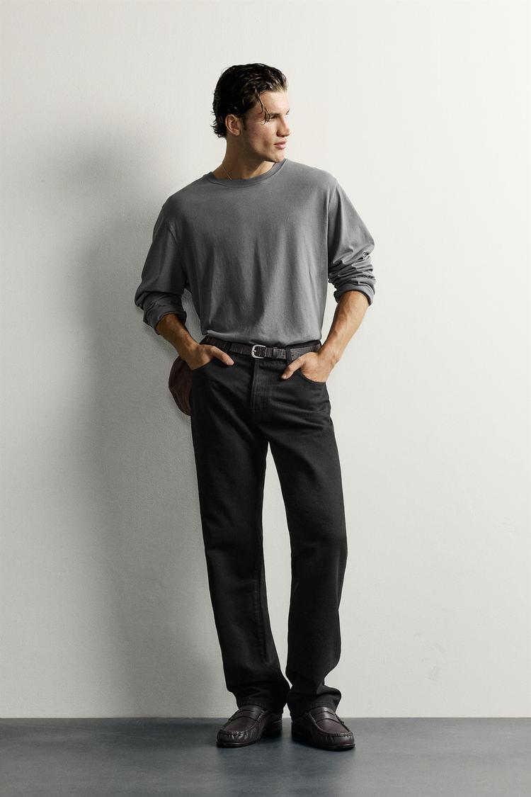 RELAXED FIT LONG SLEEVE T-SHIRT