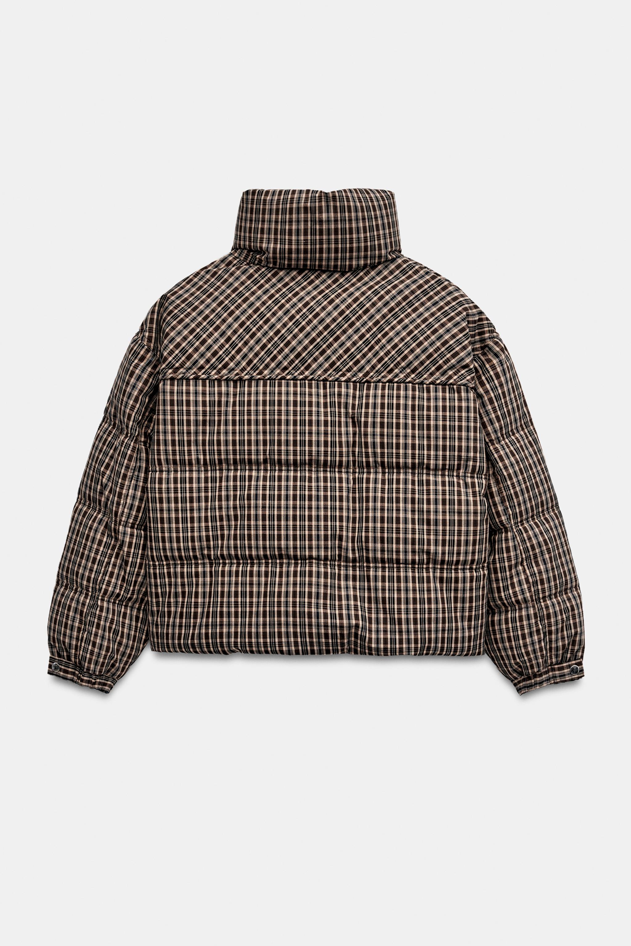 QUILTED CHECK ANORAK