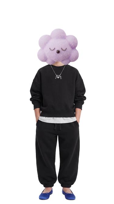 SUDADERA JOGGING LISA - Negro de Zara