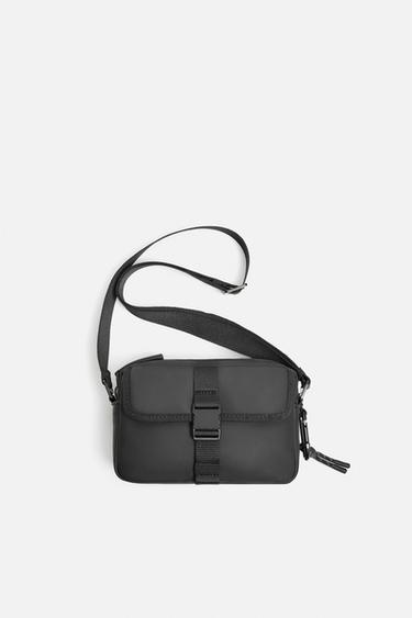 BANDOLERA ENGOMADA - Negro de Zara