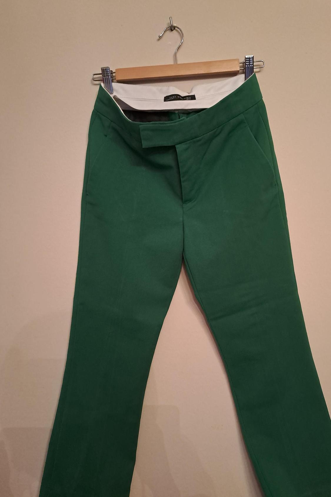 CROPPED FLARED TROUSERS - Image 4