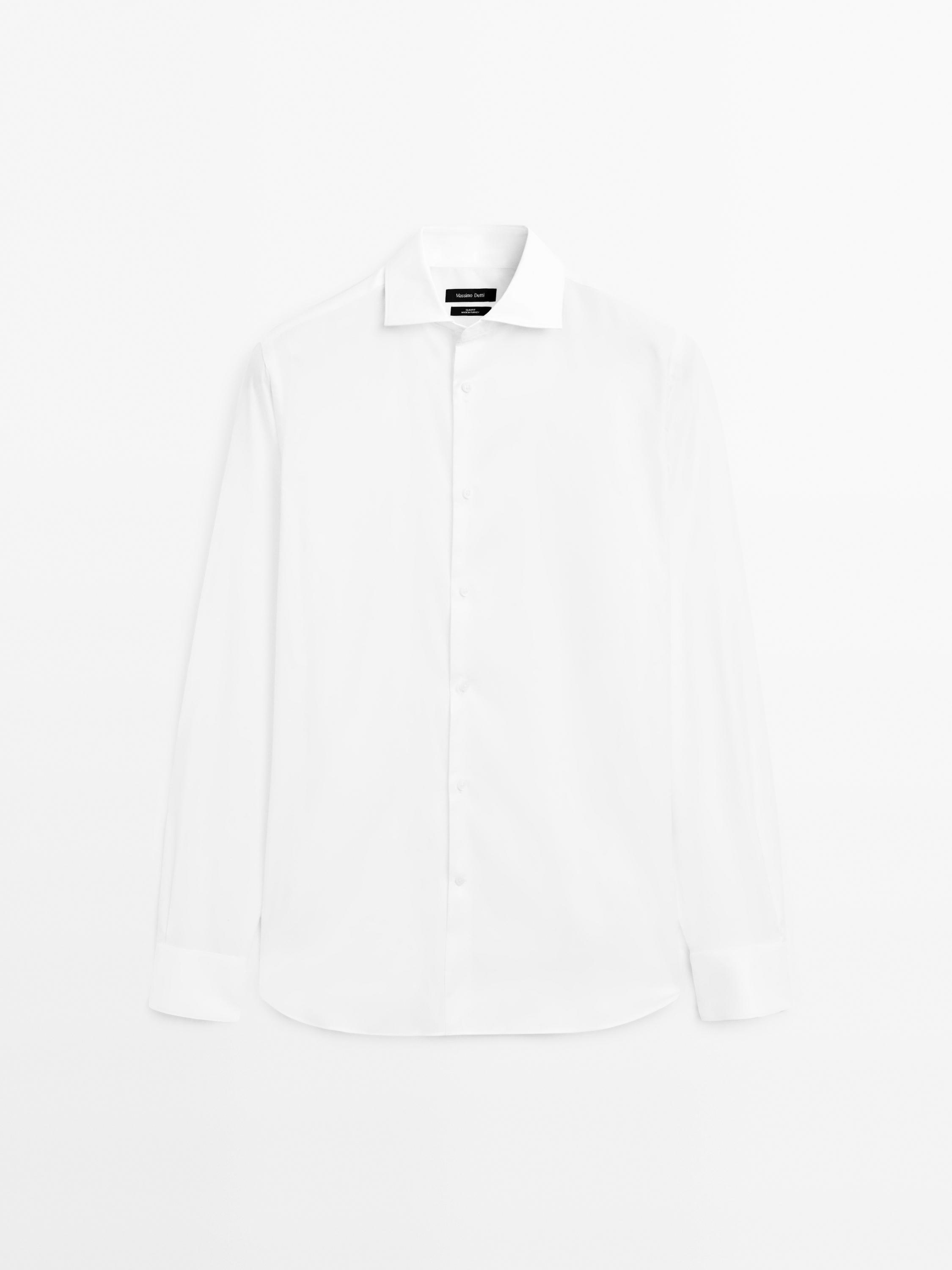 Chemise regular fit 100 % coton