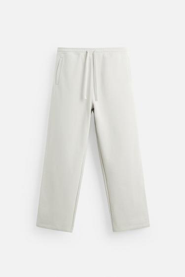 WIDE FIT JOGGING TROUSERS - Ice by Zara