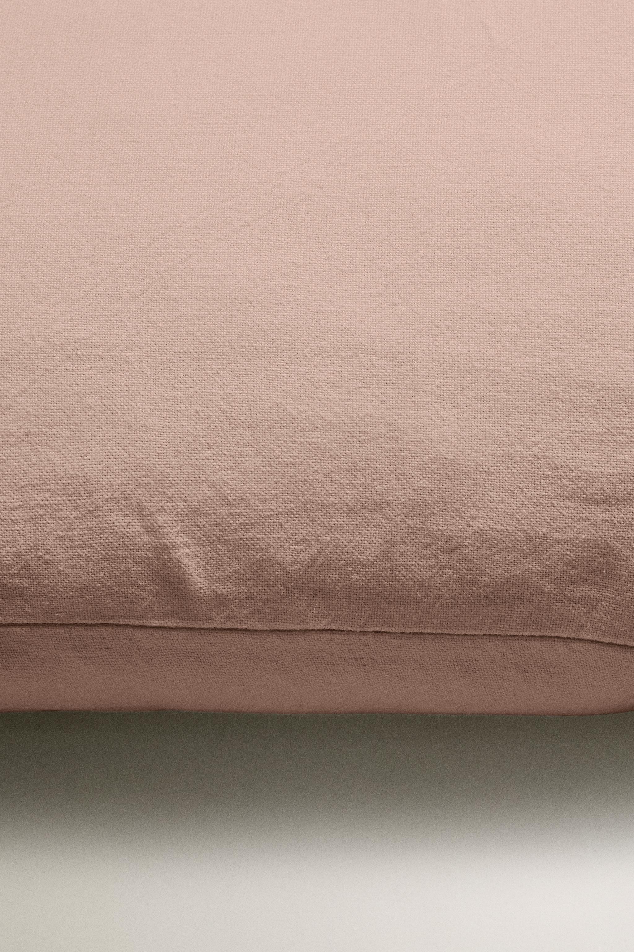 WASHED LINEN CUSHION COVER