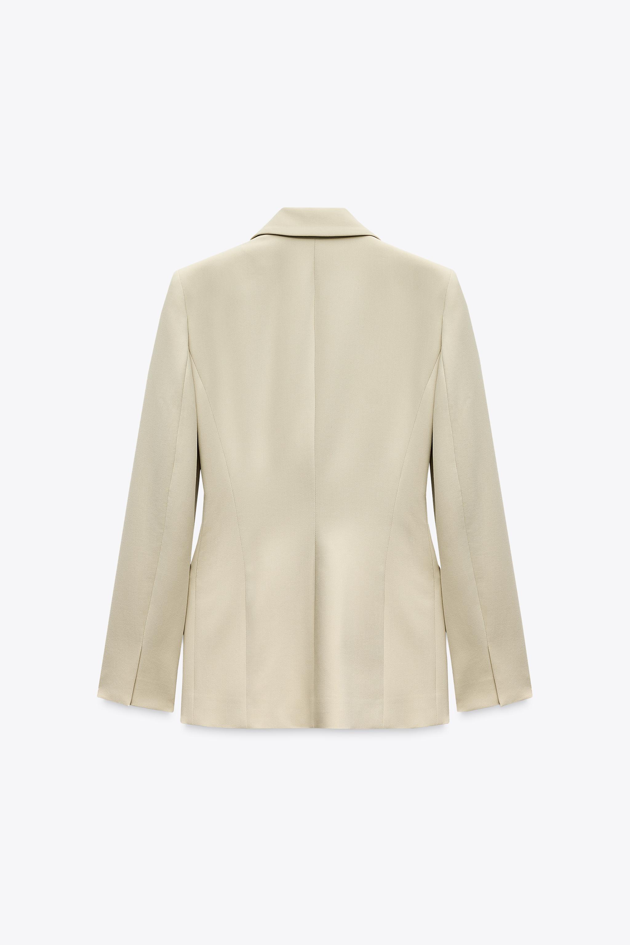 ショルダーパッド フィット ブレザー - ブラック | ZARA Japan