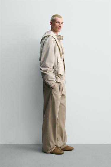 BLOUSON TECHNIQUE REGULAR FIT - Sable de Zara - Image 3