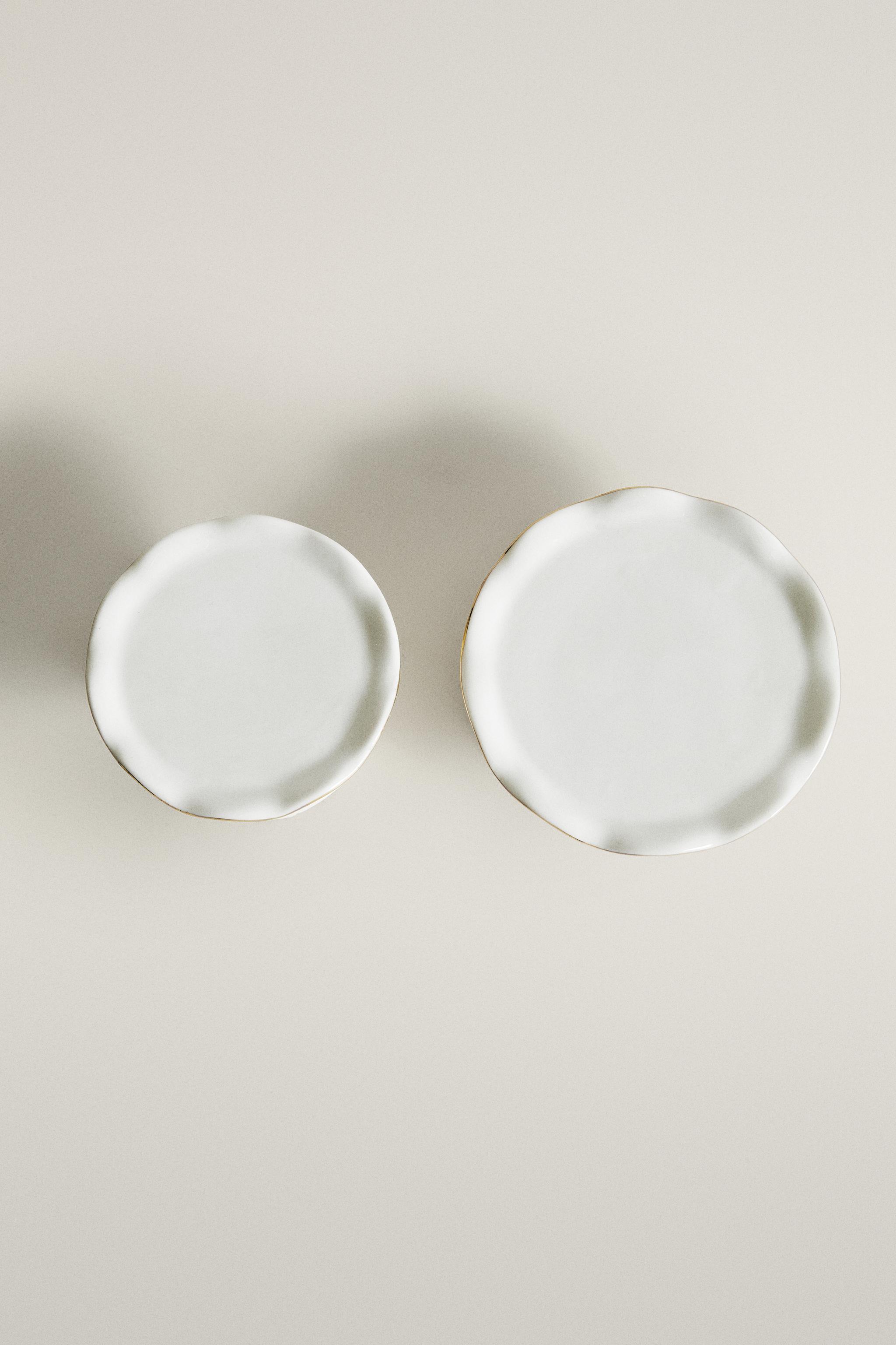 PORTE-BOUGIE PORCELAINE ONDULÉ NOËL