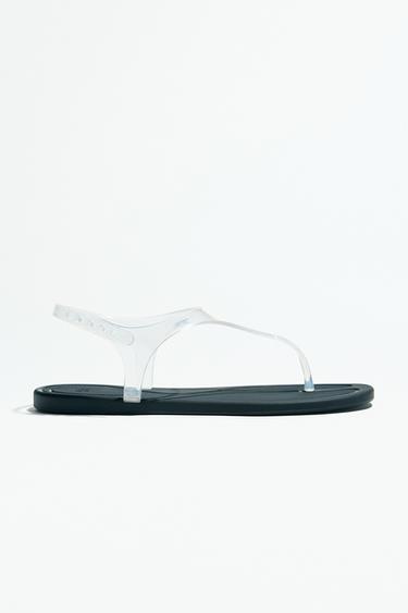 VINYL STRAP SANDALS - Multicoloured by Zara