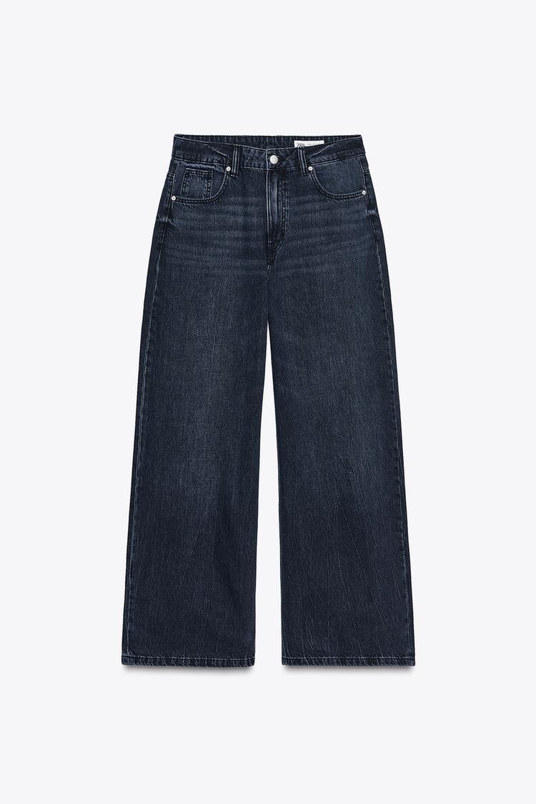 ZW COLLECTION WIDE-LEG HIGH-WAIST JEANS