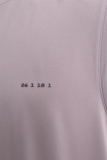 DÉBARDEUR TECHNIQUE BASIQUE - Rose pâle de Zara - Image 7