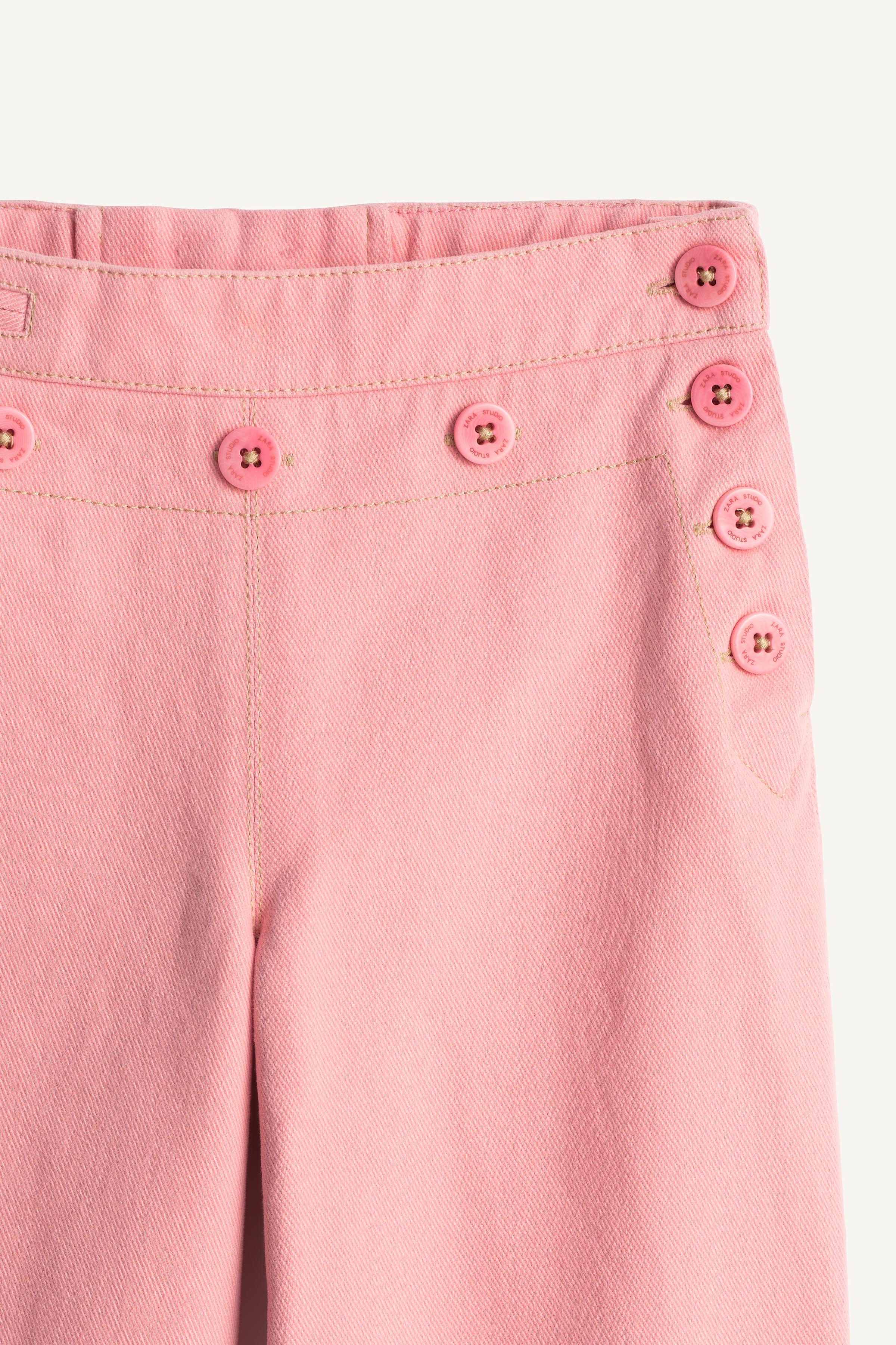 LIMITED EDITION RELAXED BUTTON PANTS
