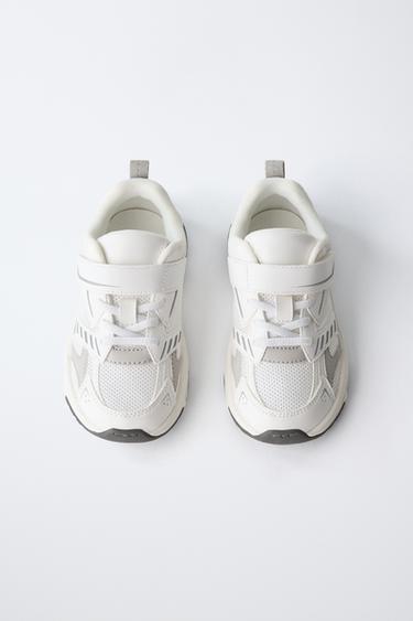TENNIS AVEC CONTRASTE - Blanc de Zara - Image 4