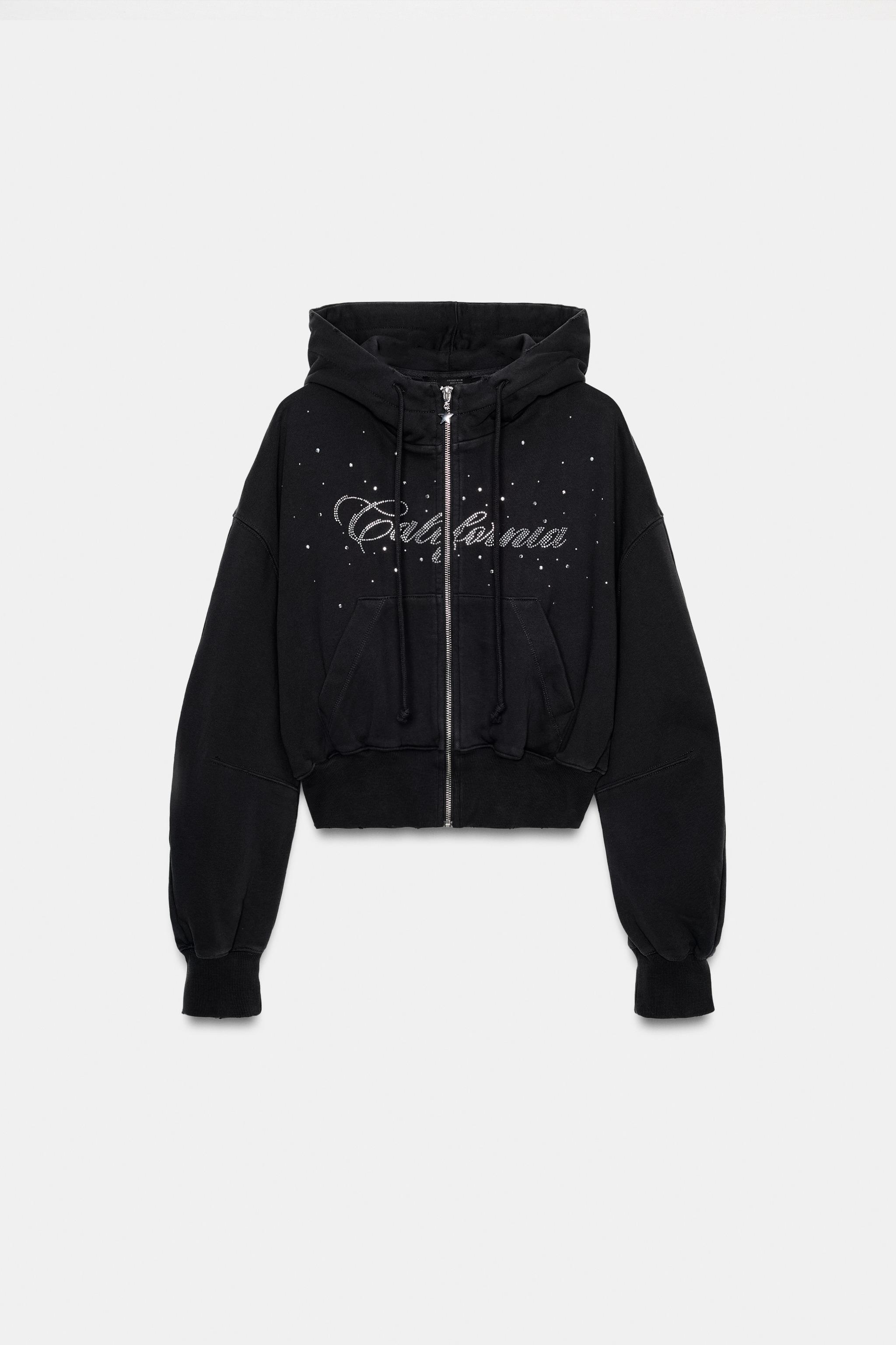 PARLAK SLOGANLI SWEATSHIRT - Görsel 6