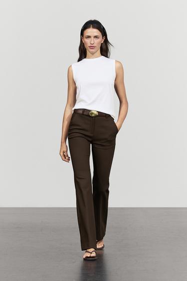 Zara 100% cotton sleeveless top - White - Image 0
