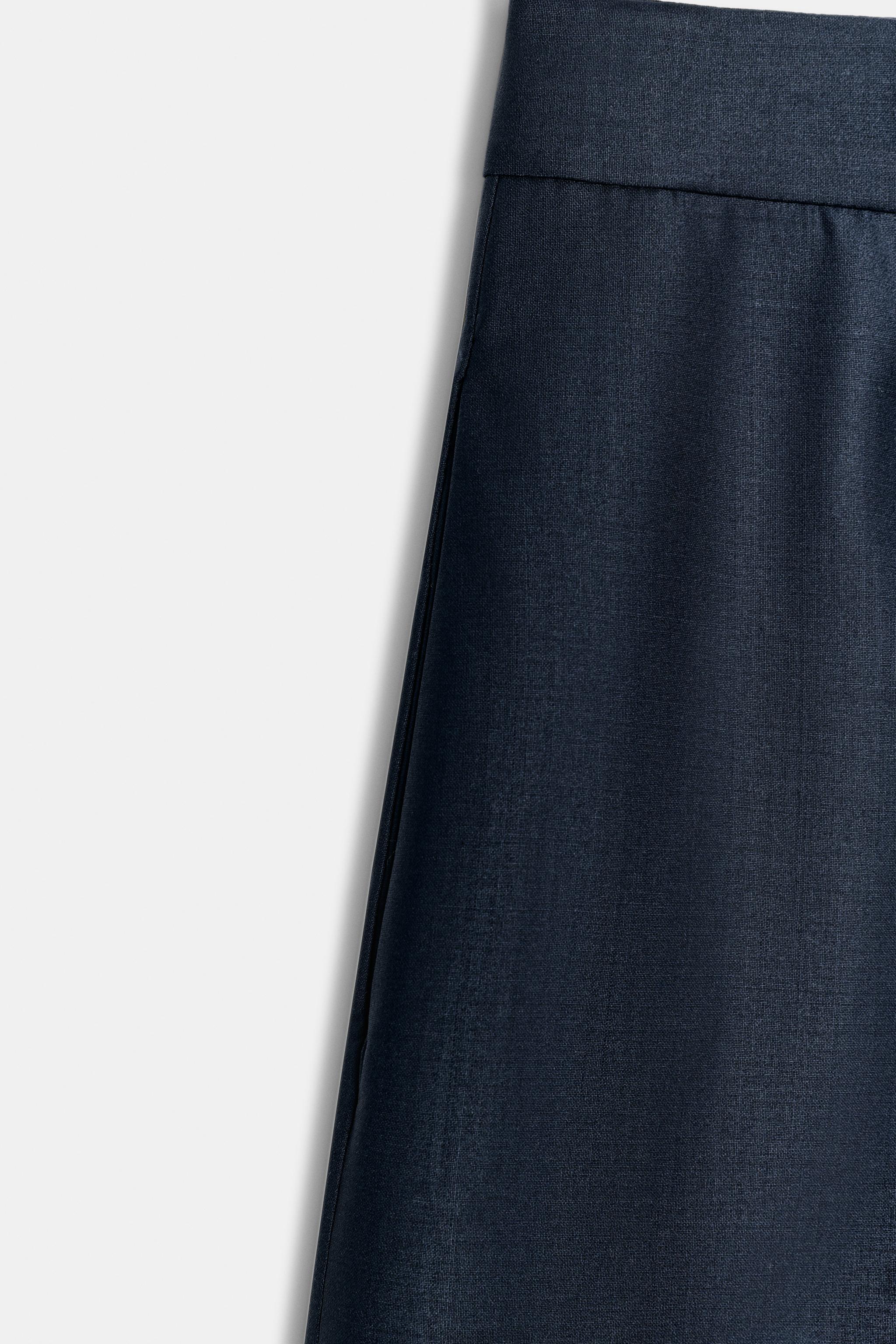 ZW COLLECTION LONG WOOL BLEND SHORTS