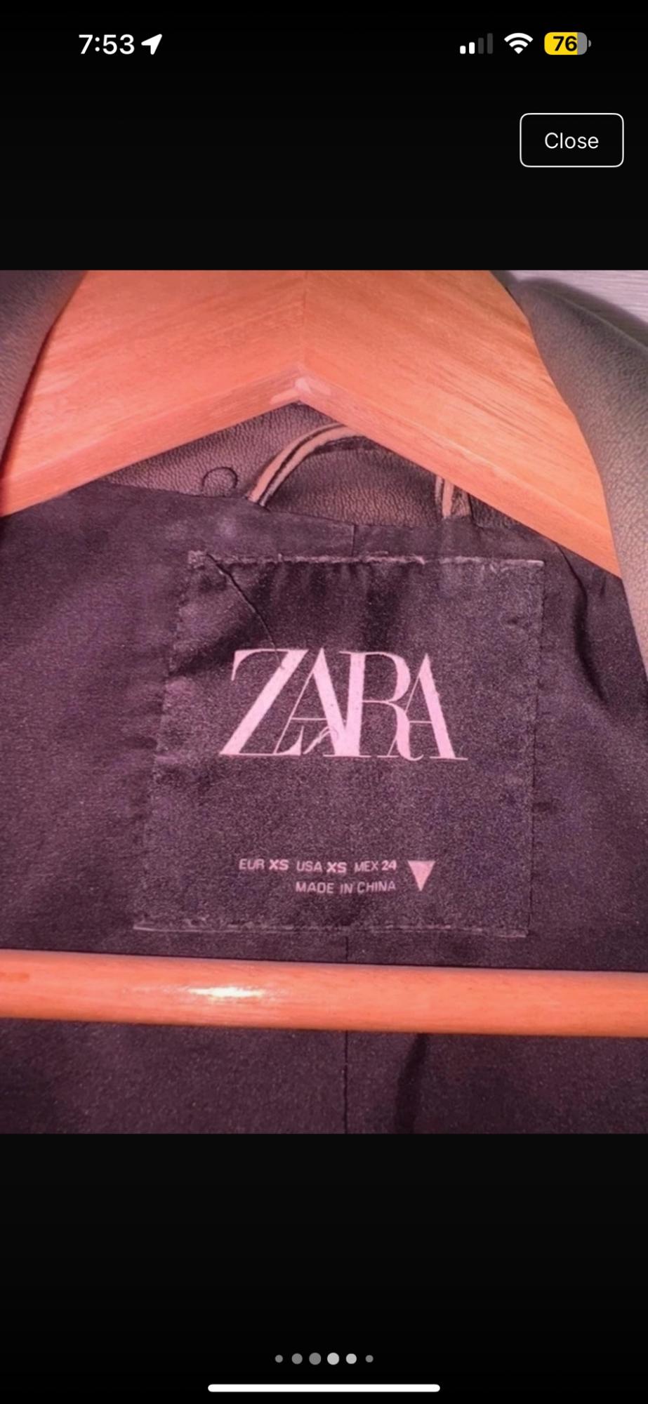 FAUX LEATHER JACKET - Image 7