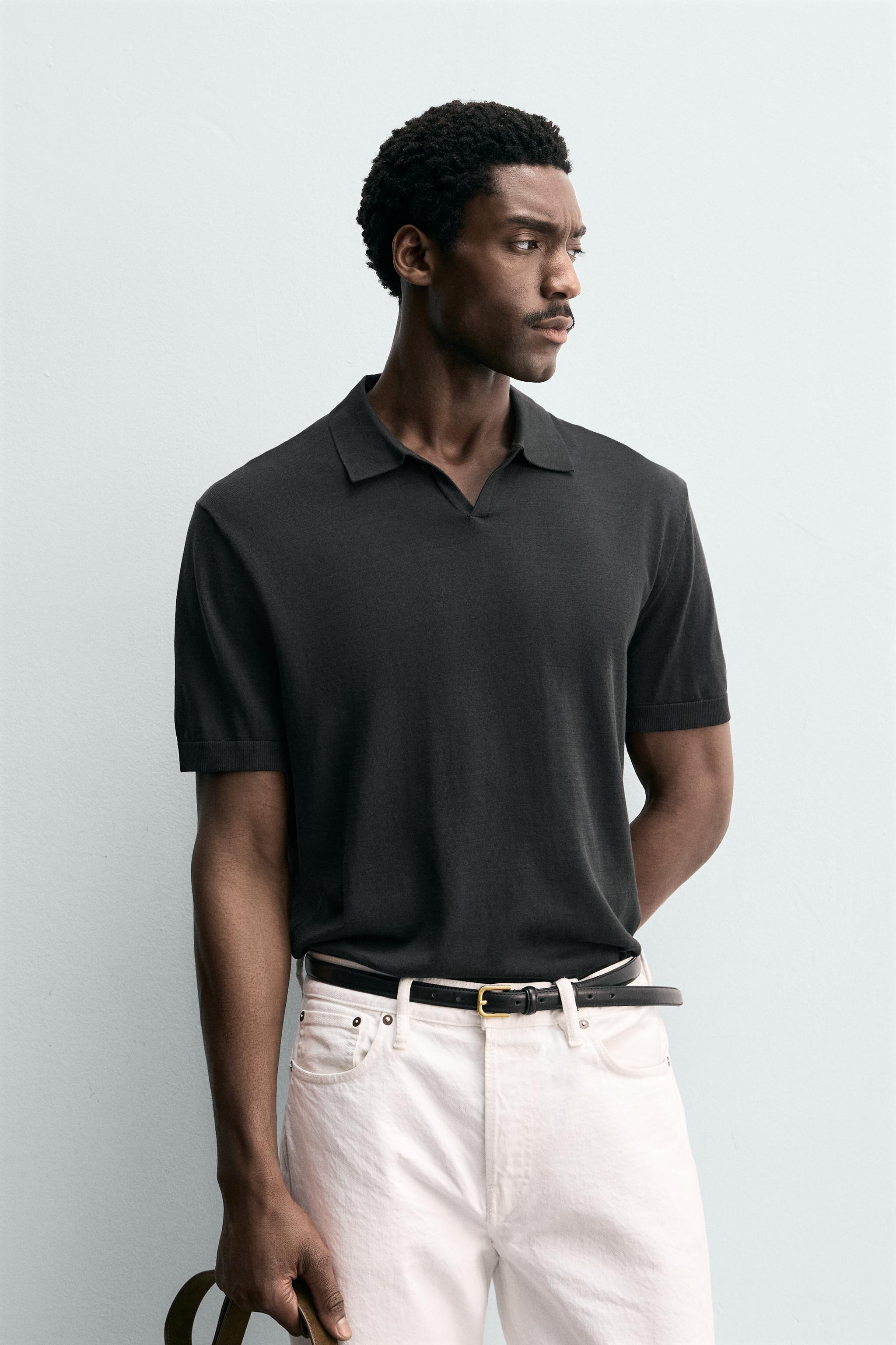 REGULAR FIT KNIT POLO