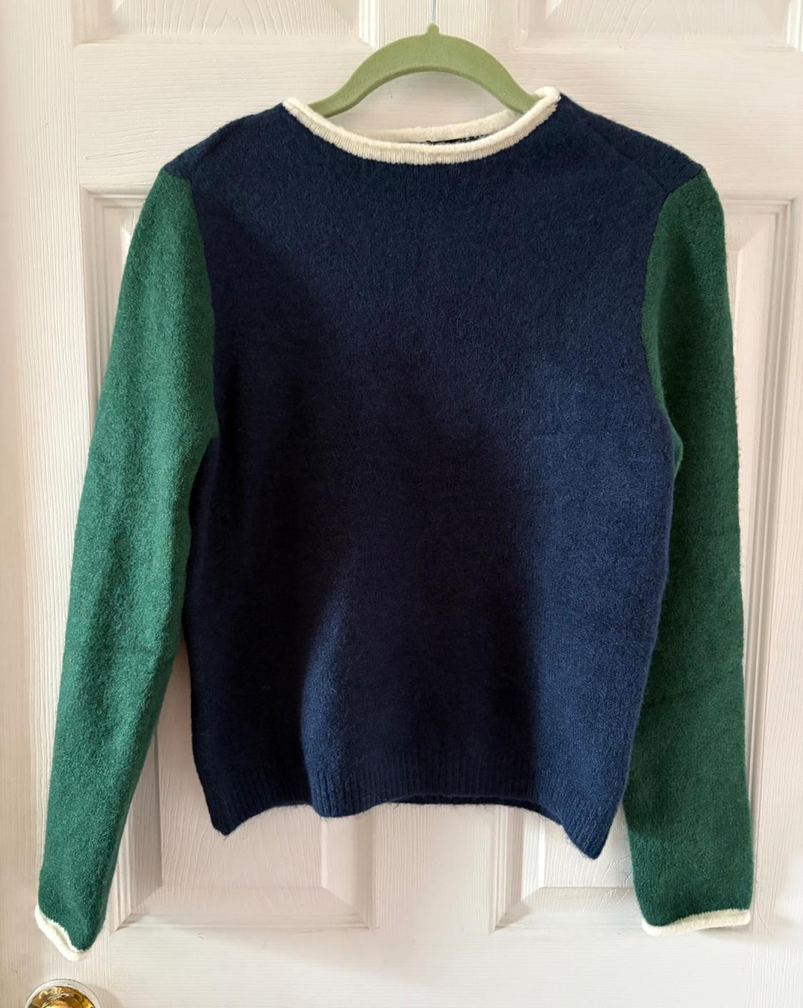 COLOR BLOCK KNIT SWEATER - Image 4