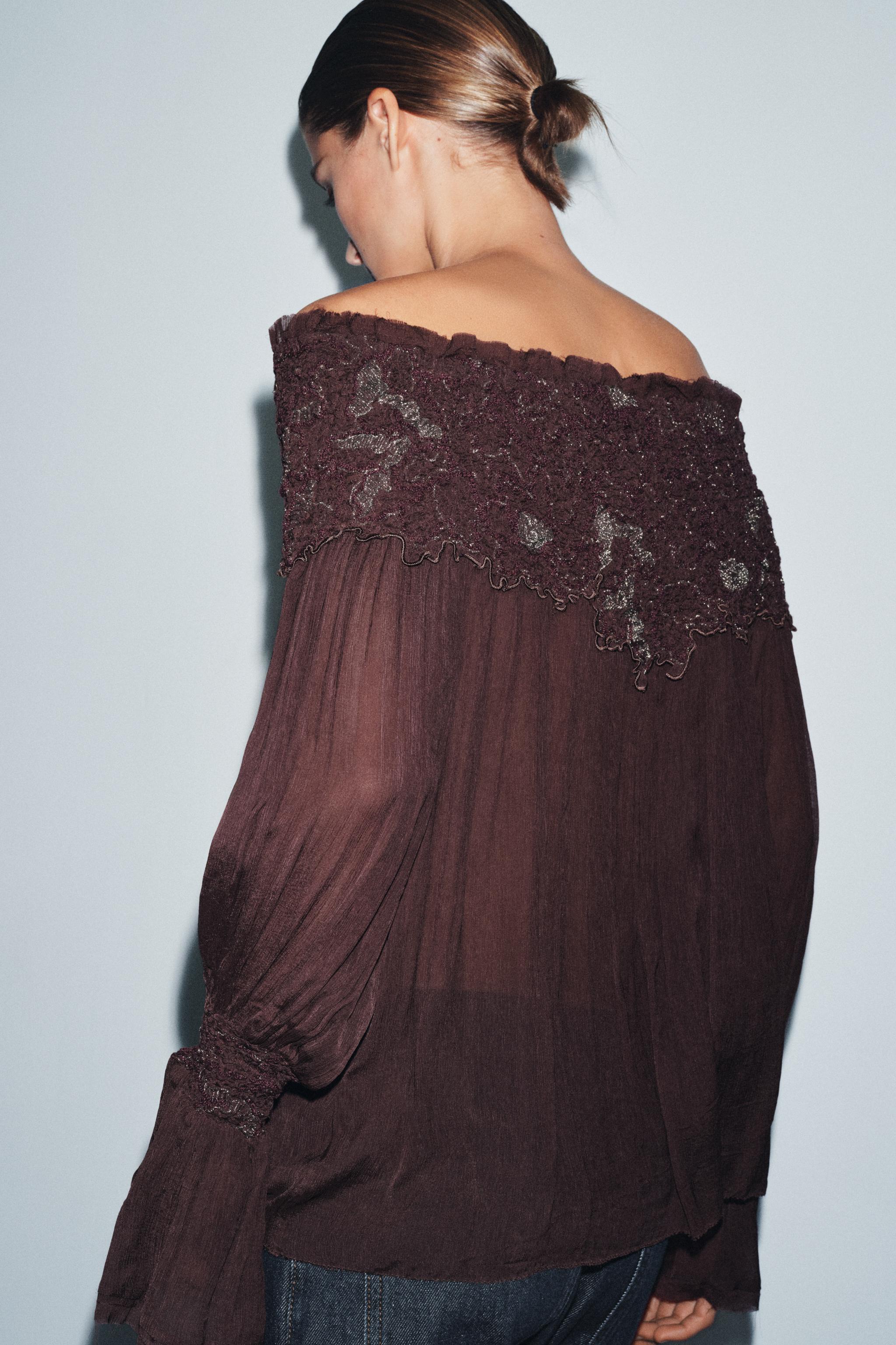 ZW COLLECTION LIMITED EDITION EMBROIDERED BLOUSE