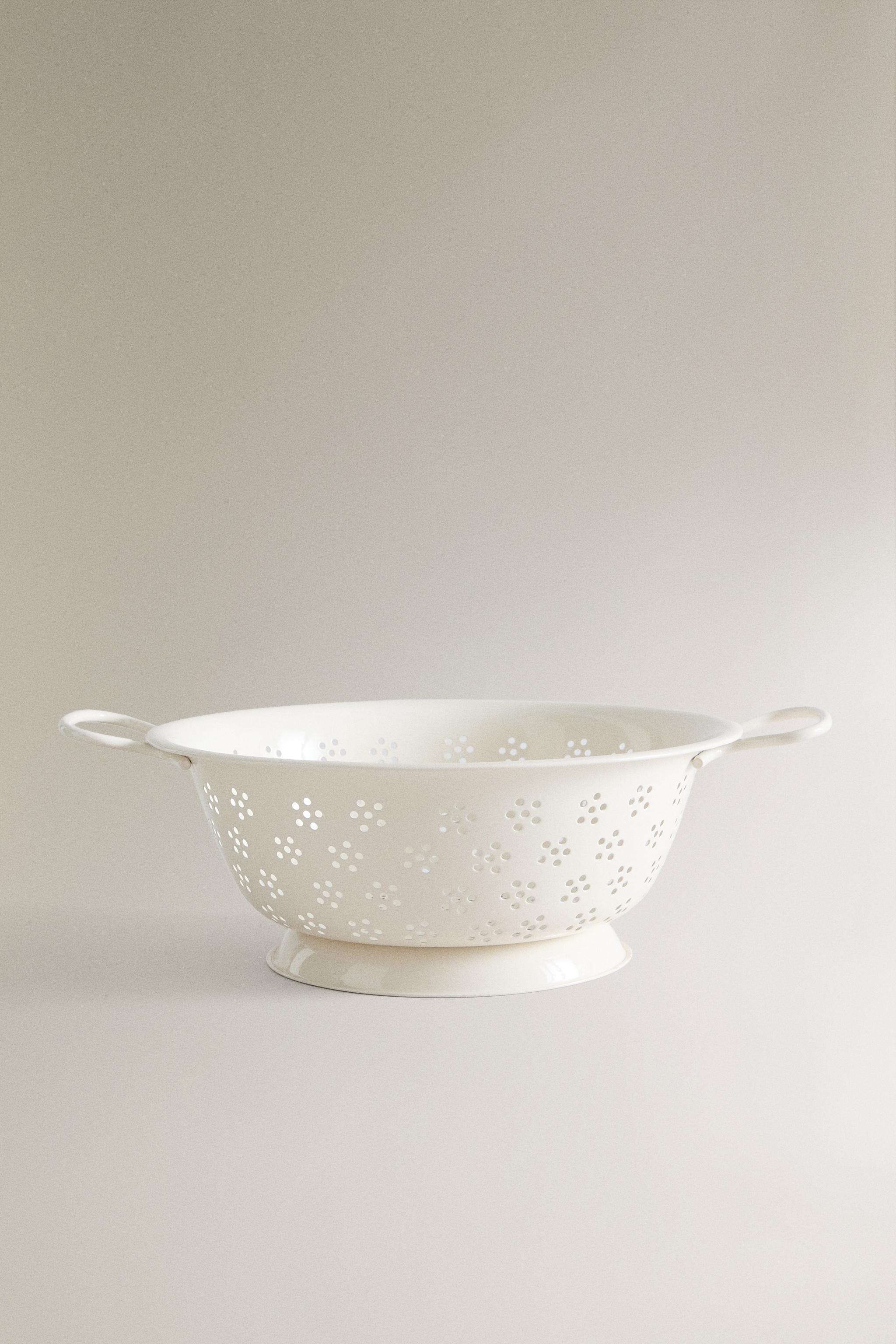 超希少　ZARA HOME ステンレス　コランダー/ザル　約15cm インド製 超希少ZARA HOME ステンレスコランダー/ザル約15cm インド製