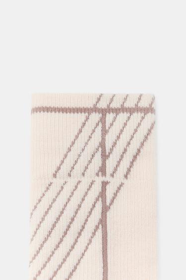 CHAUSSETTES THERMIQUES THERMOLITE® CORE SKI COLLECTION - Écru de Zara - Image 1