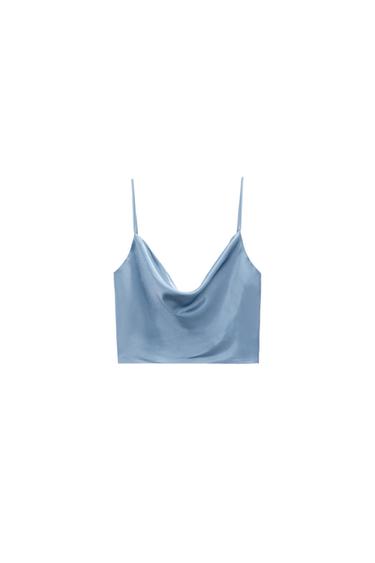 TOP CORTO SATINADO